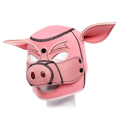 Pink Pig Play Mask