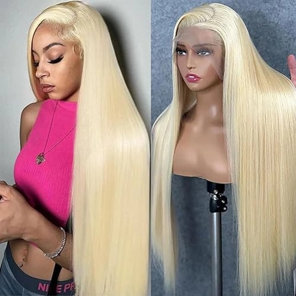 Tuneful 613 13x6 Lace Front Wig Human Hair 250% Density 30 Inch Straight Blonde Lace Front Wigs Human Hair Pre Plucked 613 HD Lace Frontal Wig Human Hair Natural Hairline