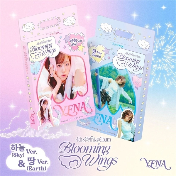 YENA [BLOOMING WINGS] 4th Mini Album CD+Photo Book+Poster+Ke<wbr/>yRing+2 Card+Sticker