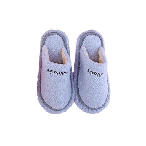 Multitasking Floor Mop Slippers with Removable Sole - Sky Blue / Medium (US women’s shoe size 7.5-9.5 / US men’s shoe size 6.5-8.5 / Euro shoe size 38-41) / Slippers