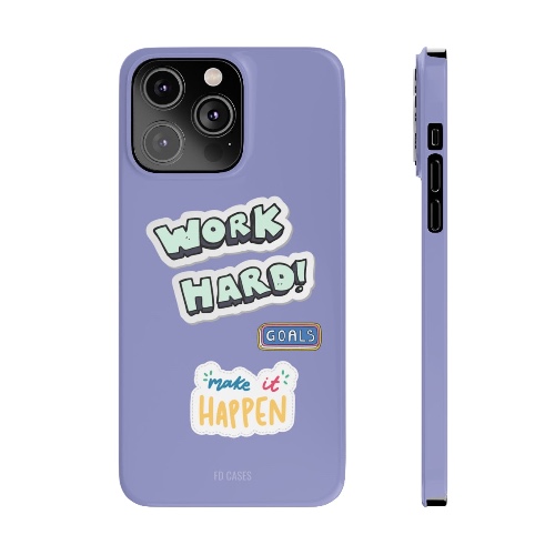 Work Hard Slim Case for iPhone 14, 14 PRO and 14 PRO MAX - iPhone 14 Pro Max
