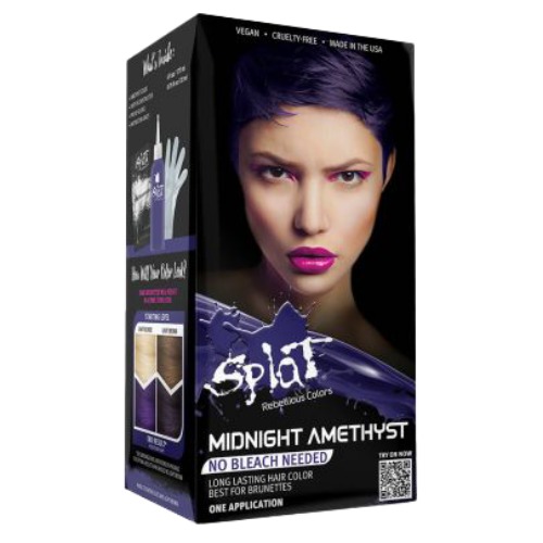 Midnight Amethyst No Bleach Purple Semi-Permanent Hair Dye Kit | Default Title