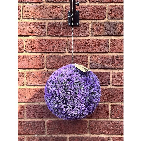 Buy Garden XP Artificial Purple Topiary Hanging Balls - Set of 2 | Artificial flowers, plants and trees | Argos
