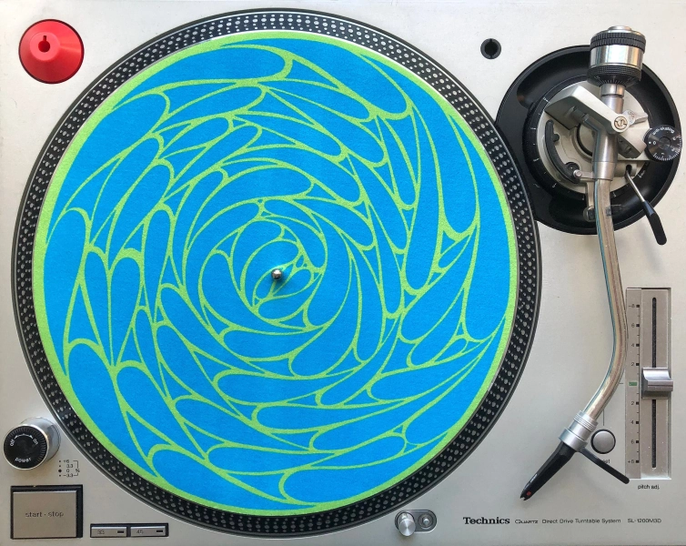 Turntable Slipmat: Whirlpool