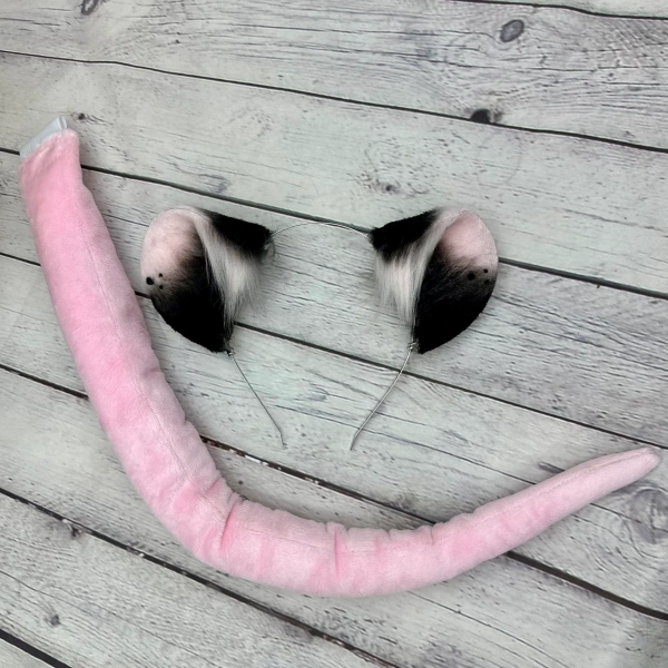 Realistic Opossum Ear Headband