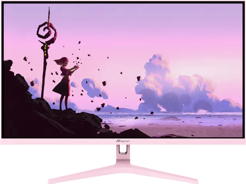 Arozzi Nova QHD | IPS | 180 Hz | 32" pelinäyttö (vaaleanpunainen)