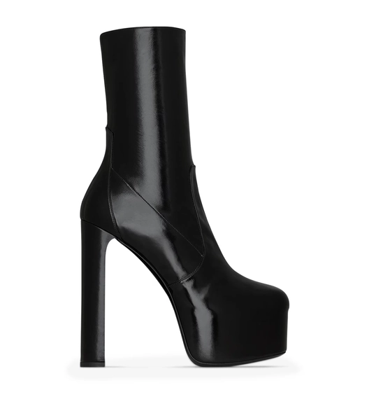 Saint Laurent Leather Billy Ankle Boots 95