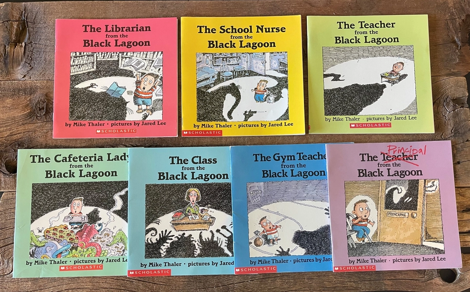 Vintage 1990's Black Lagoon Books // You Choose // By Mike Thaler, Pictures by Jared Lee