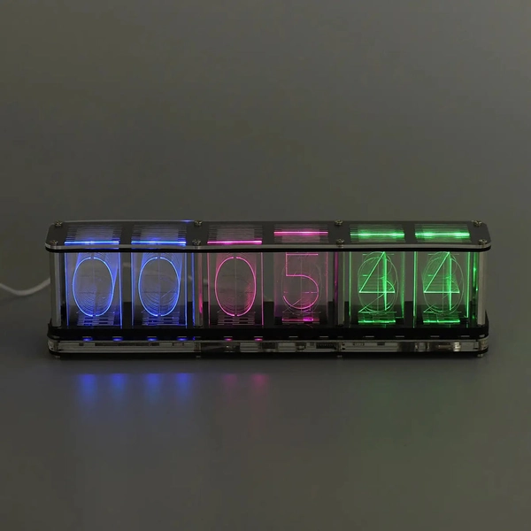 RGB Tube Clock