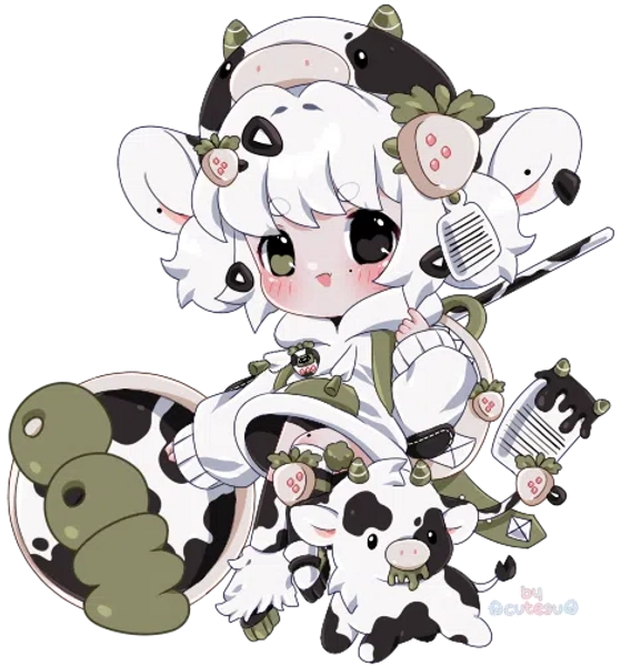 small chibi *commercial use by ణ c͙u͙t͙e͙s͙u͙ ഒ (@cutesu)