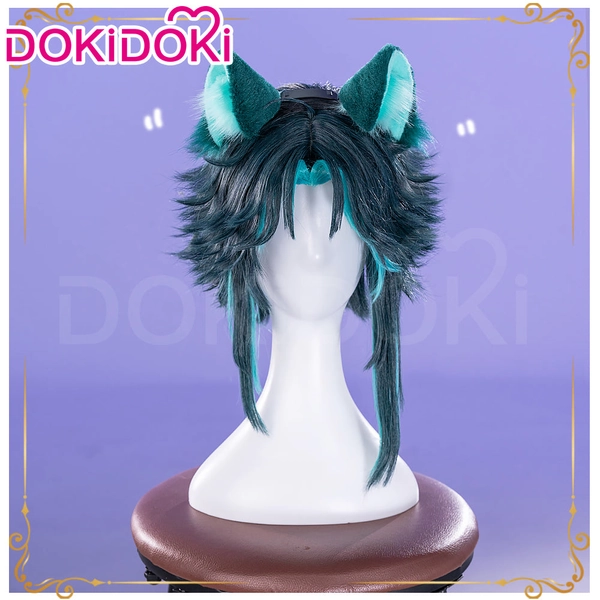 【Electric Ver.】DokiDoki Game Genshin Impact Cosplay Xiao Ear Custom Colour Ears