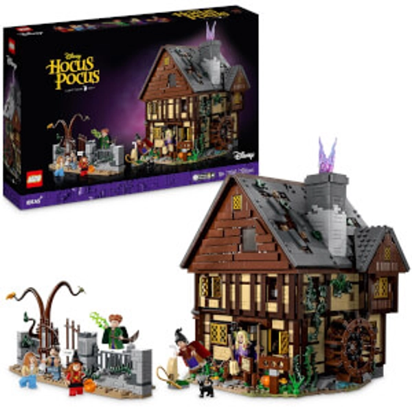 LEGO Ideas Disney Hocus Pocus: The Sanderson Sisters' Cottage 21341