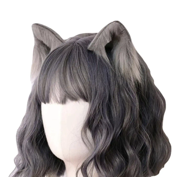 Furry Fox and Neko Cat Ear Hair Clips in Four Colors