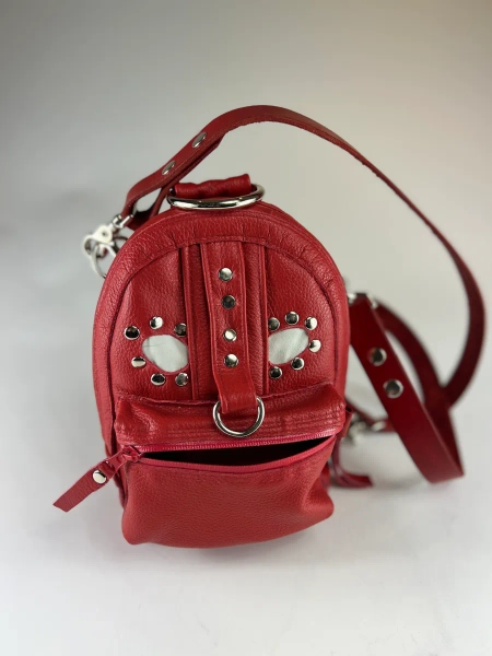 DⒶddy Pack- Red (Strap: Shoulder/ Back Pack Strap)