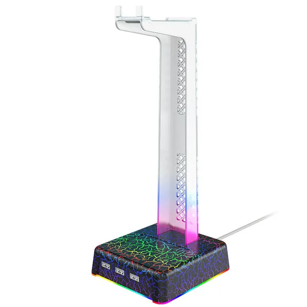 Gaming Headphone Stand with RGB Light