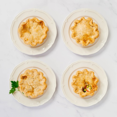 4 Pack Petite Vegetable Pot Pie | Default Title