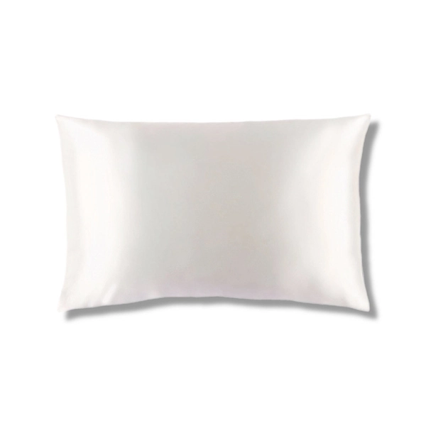 Organic Queen Silk Pillowcase | White
