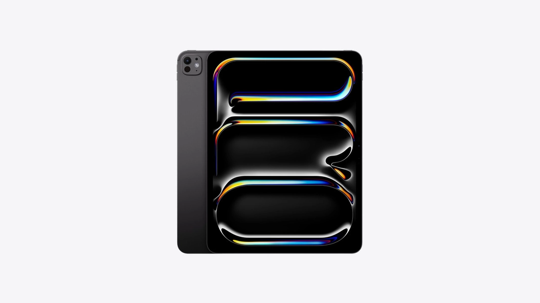 13‑inch iPad Pro, Wi‑Fi, 256 GB, standaardglas, spacezwart
