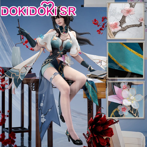 DokiDoki-SR Game Honkai: Star Rail Cosplay Ruan Mei Costume Ruanmei