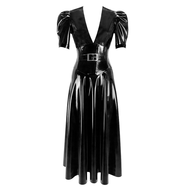 Latex Alejandra Dress in supatex black