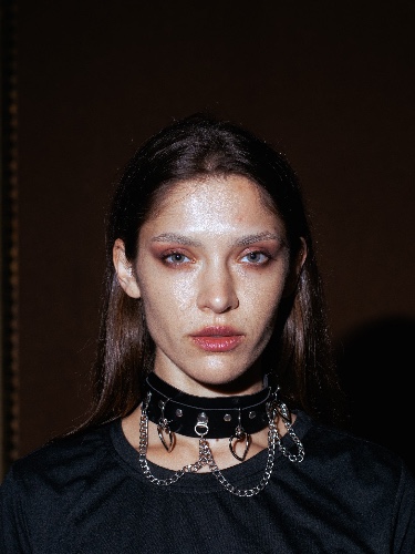 Noir Heart Necklace - Black / one-size-fits-all (adjustable)