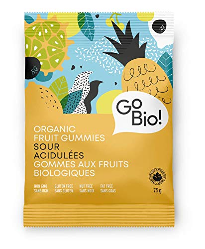 GoBIO! Organic Sour Gummies, 75g