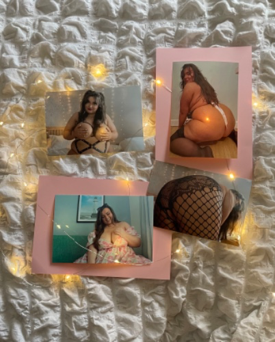 £15 - 4 photos and a handwritten note