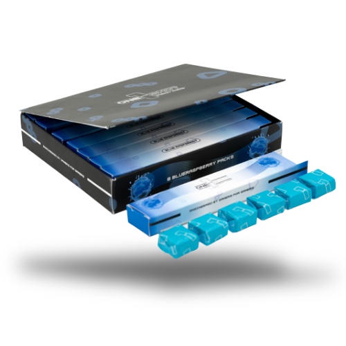 (Pre-Order) Blue Raspberry Energy Chews | 75mg Caffeine per Piece (48 Pieces)