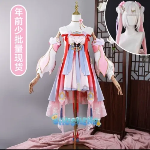 WuWa Jinhsi Peach Blossom Skin Cosplay