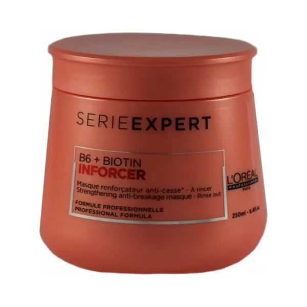 L'Oreal Professionnel Serie Expert Inforcer B6 + Biotin Strengthening Anti-breakage Masque, 8.5 Oz