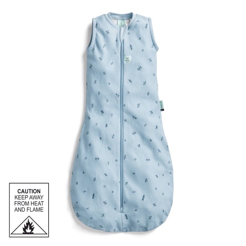 Ergopouch Jersey Sleeping Bag 1.0 Tog Dragonflies Size 8-24 Months