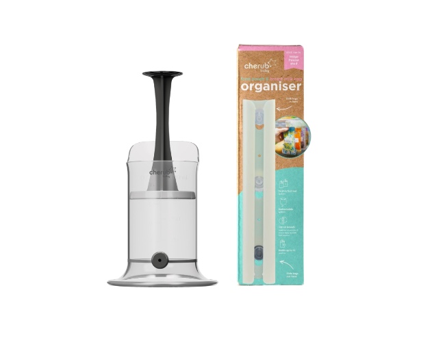 BUNDLESALE Pouch Filling Station + Baby Food / Yoghurt Pouch & Breast Milk Bag Organiser | Default Title