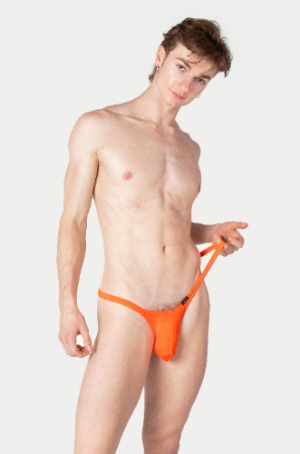 NEON V-String - Neon Tangerine | M