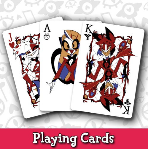 Hazbin Hotel Playing Cards | Default Title