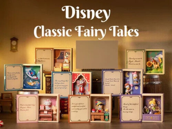 Pop Mart Disney Classic Fairy Tale Series Assorted Box 8 Figures Sealed 2023 New  | eBay