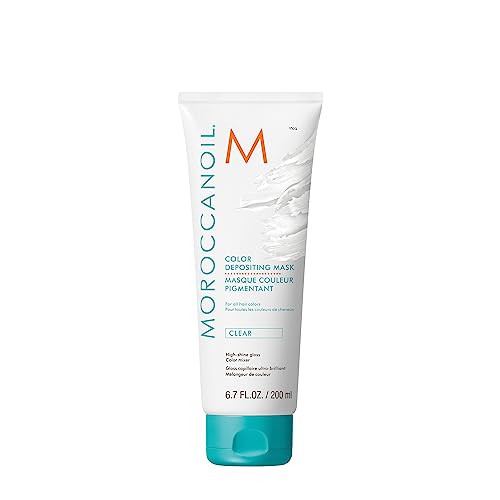 Moroccanoil High Shine Gloss - Color Depositing Mask Clear - 6.7 Fl. Oz.