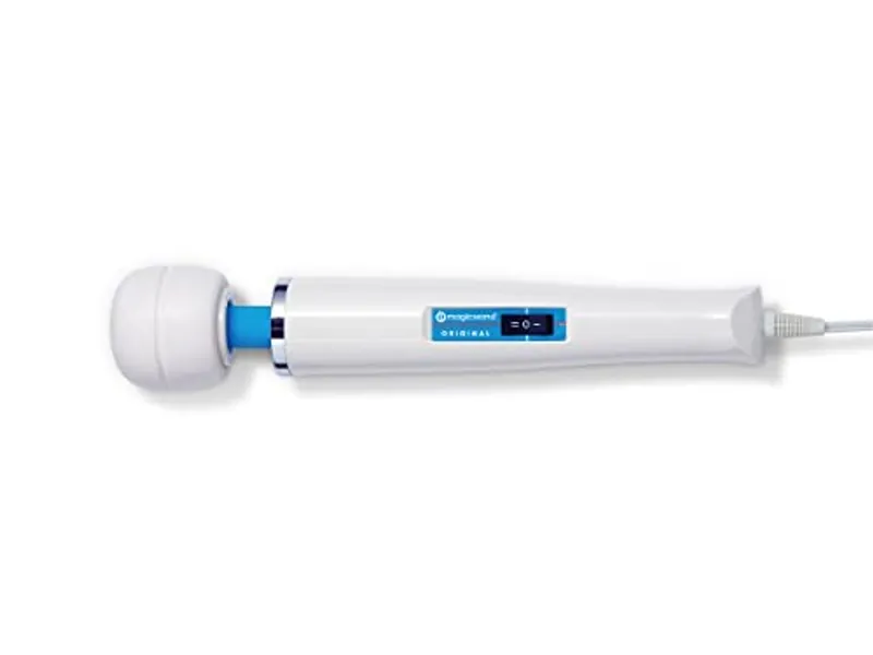 Authentic Magic Wand Massager Original HV-260 – Plug-in 2-Speed with Flexible Neck & Ultra-Powerful Motor for Deep, Rumbling, Muscle Relaxing Vibrations. 6-Foot Cord, 1-Year Warranty