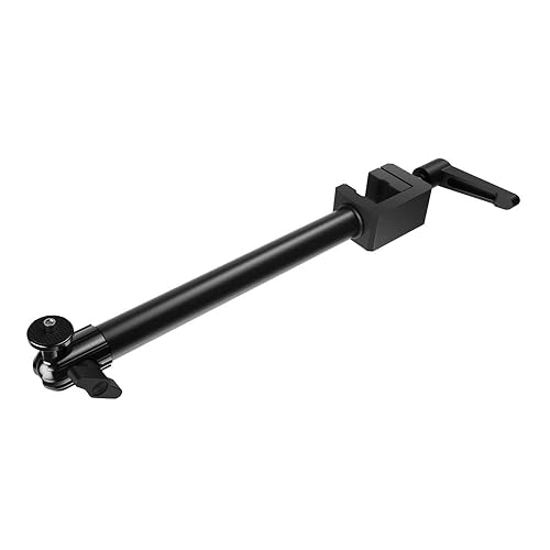 Elgato Solid Arm, Holding Arm with Padded Clamp for easy Mounting and Adjusting of Lights, Cameras, and Microphones, for Streaming, Videoconferencing, and Studios - Solid Arm