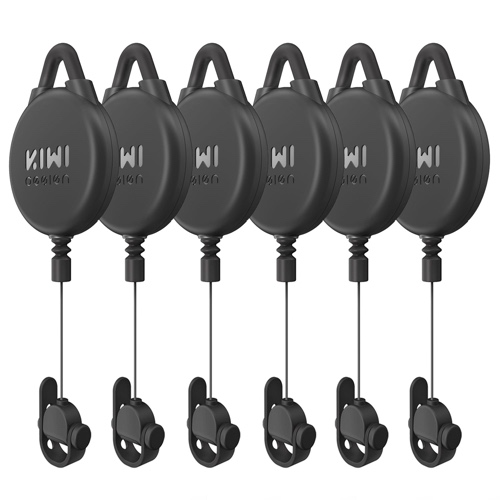 Silent VR Cable Management Pulley System | Black / 6PC