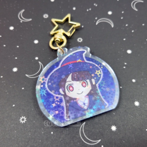 [Little Witch Academia] Akko Acrylic Charm Keychain