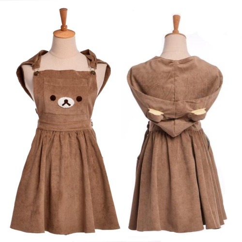 Baby Bear Romper Dress - L