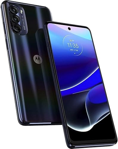 Moto G Stylus 5G | 2022 GSM Unlocked Made for US by Motorola 128GB 50MP Camera Steel Blue (Renewed) - 256GB - Steel Blue