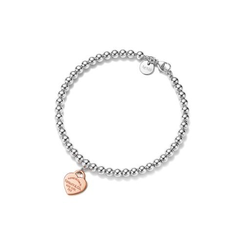 Return to Tiffany® Heart Tag Bead Bracelet