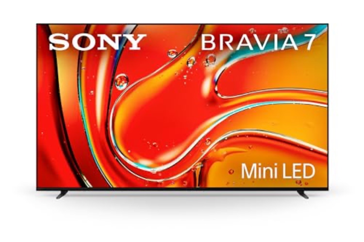 Sony 65 Inch Mini LED QLED 4K Ultra HD TV BRAVIA 7 Smart Google TV with Dolby Vision HDR and Exclusive Features for Playstation®5 (K-65XR70), 2024 Model - 65 - TV Only