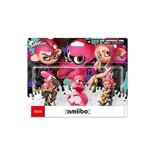 Octoling amiibo Triple Pack