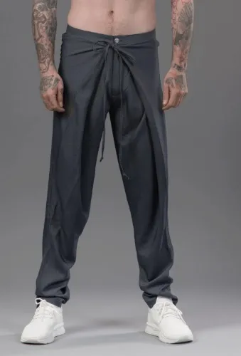 dark grey trousers by KutzarovDesign