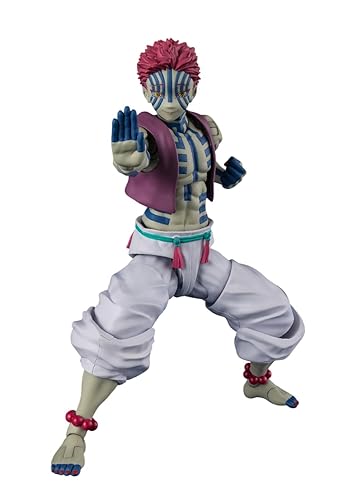 TAMASHII NATIONS - Demon Slayer: Kimetsu no Yaiba - Akaza S.H.Figuarts Action Figure - Akaza