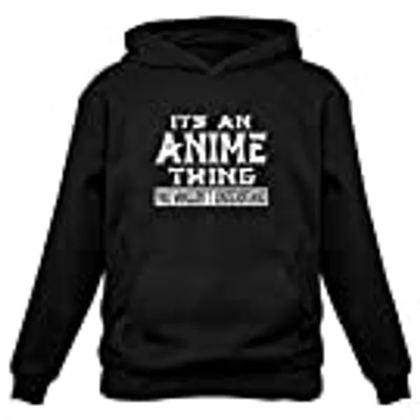 Tstars Anime Hoodie Women Teen Girls It's An Anime Thing Novelty Pullover Hoodies