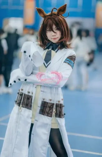 AgnesTachyonCOS - Xinxin cos clothing workshop horse girl cos clothing Aili Suko cosplay clothes female male suit winning suit c