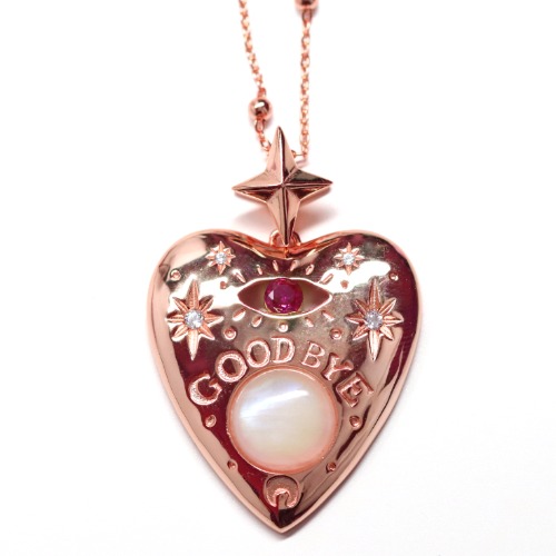 Planchette Pendant - Rose Gold